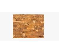 Arcos Tabla de Corte de Madera de Teca - Elegancia Natural y Durabilidad para Cuchillos - Diseño Artesanal en una Sola Pieza - Ideal para Cocina Moderna