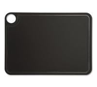 Arcos Tablas - Tabla de Cocina Antibacterial para Cortar - Resistente al Calor y Lavavajillas, No Daña Cuchillos, Fibra de Celulosa y Resina, 38x28 cm, Negro