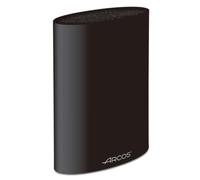 Arcos Tacos - Bloque Universal para Cuchillos hasta 20 cm - Hecho de Caucho Termoplástico 220 x 160 x 65 mm - Color Negro