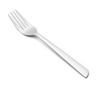 Arcos Serie Toscana - Tenedor de Postre - Monoblock de una pieza en Acero Inoxidable 18/10 y 180 mm - Color Plata