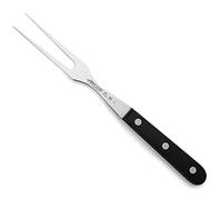 Arcos Tenedor Trinchador en Acero Inoxidable Nitrum y Hoja 160 mm. Cuchillo Carnicero para Deshuesar. Mango Ergonómico Polioximetileno POM. Serie Universal. Color Negro.