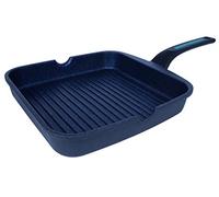 Arcos Sartén grill Thera 28x28 cm antiadherente para inducción, gas y vitrocerámica - Negro y Azul