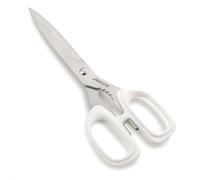 Arcos Tijeras cocina Acero Inoxidable 8,s. Tijeras cocina profesionales para cortar todo tipo alimentos. Mango polipropileno y Hoja 220 mm. Serie Deluxe. Color blanco.