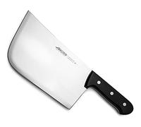 Arcos Universal Cuchillo Carnicero Cleaver Acero Inoxidable Nitrum 250 mm | Cuchillo cleaver resistente. Mango de polioximetileno POM. Serie Universal. Color negro.