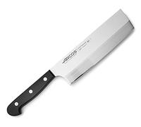 Arcos Cuchillo Usuba 175 mm – Cuchillo japonés de acero inoxidable para cortar verduras, negro