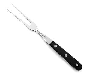Arcos Universal Tenedor Trinchador Nitrum POM Negro 160 mm | Tenedor trinchador de acero Nitrum. Mango ergonómico de polioximetileno (POM), negro, resistente.