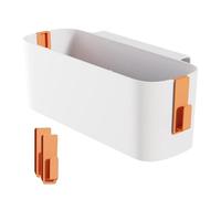 ARCPNRT Cestas de Almacenamiento Cama Colgando, Organizador de Cama Colgante con Ganchos, Naranja Bolsa Organizadora de Cabecera, Cesta de Almacenaje, para Oficina, Colegio, Casa, Dormitorio