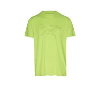 ARCTERYX Camiseta funcional de hombre Cormac Logo UV 40+ amarillo | M