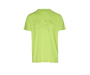 ARCTERYX Camiseta funcional de hombre Cormac Logo UV 40+ amarillo | XL