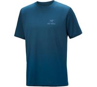 Arc'teryx - Camisetas - Kragg SL Cotton Bird SS M Nightscape/Lt Night - Talla S - Azul Azul S