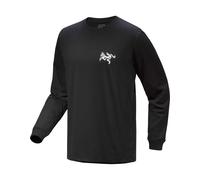 Arc'teryx - Camisetas - Kragg SL Cotton Tile LS M Black/Arctic Silk - Talla M - Negro Negro M