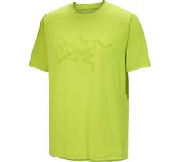 ARC'TERYX Cormac Logo Ss - Hombre - Verde / Amarillo - talla XL- modelo 2026