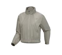 ARCTERYX Cortavientos para mujer Naya Cropped Stow Hoodie gris | XS