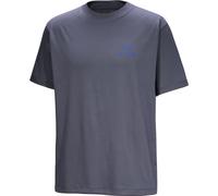ARC'TERYX Kragg Sl Cotton Bird Word Ss - Hombre - Azul - talla XL- modelo 2026