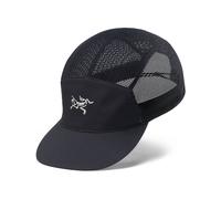 Arc'teryx - Ropa para trail running - Norvan Mesh 5 Panel Black Arctic Silk - Talla L/XL - Negro Negro L/XL