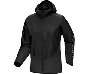 Arc'teryx - Ropa para trail running - Norvan Wind Hoody M Black Graphite de Softshell - Talla S - Negro Negro S