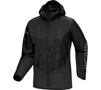Arc'teryx - Ropa para trail running - Norvan Wind Hoody M Black Graphite de Softshell - Talla XL - Negro Negro XL