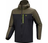 Arc'teryx - Ropa para trail running - Squamish Hoody M Spotlight de Softshell - Talla L - Verde Verde L