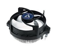 ARCTIC Alpine 23 - Ventilador CPU, CPU Cooler, Disipador de CPU, Refrigerador Compacto de CPU AMD para AM5 y AM4, Pasta térmica MX-2 preaplicada, Ordenador, PC - Negro