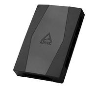 ARCTIC Case Fan Hub - Distribuidor de ventilador PWM de 10 pliegues con alimentación SATA, negro, ACFAN00175A