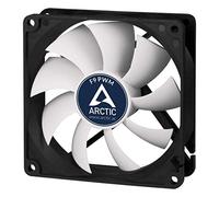 ARCTIC F9 PWM - 92 mm Ventilador de Caja para CPU con PWM Sharing Technology, Motor Muy Silencioso, Computadora, 150-1800 RPM - Negro/Blanco