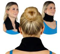 Arctic Flex Bolsa de hielo para el cuello para aliviar el dolor, calentador de almohadilla térmica de gel, envoltura calentada para microondas para lesiones, producto de alivio de tensión térmica en