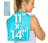 Arctic Flex paquete de gel reutilizable hielo - bolsa de hielo terapia fría - / envoltura de compresa calentado caliente (X-grande (11 "x 14"))