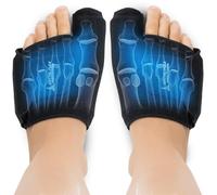 Arctic Flex Paquete de hielo para pies (par) para juanetes, fascitis plantar, hallux valgus, gota, hinchazón y lesiones, terapia de gel frío y calor para aliviar el dolor articular y recuperación de