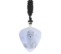 Arctic Fox in The Snow - Collar con colgante de púa de guitarra para bajistas acústicos y eléctricos, accesorios de guitarra, regalos de guitarrista
