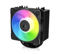 ARCTIC Freezer 36-S A-RGB (negro) - Disipador CPU con A-RGB | Cooler PC para Intel, AMD, monotorre, ventilador P12 Pro con presión optimizada, 600-3000 rpm, rodamiento de fluido dinámico