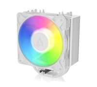 ARCTIC Freezer 36-S A-RGB: refrigerador de CPU con iluminación A-RGB para Intel y AMD, monotorre, ventilador P12 Pro con presión optimizada, 600-3000 rpm y rodamiento de fluido dinámico. MX-7 - Blanco