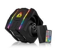 ARCTIC Freezer 50 (A-RGB Control in isipador de CPU, Refrigerador de CPU de Doble Torre Multi-Compatible para AMD e Intel, 2 Ventiladores, 6 Tubos de Calor, MX-4 in ompatible con LGA1700