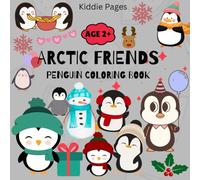 Arctic Friends: Penguin Coloring Book for Preschool Kids
