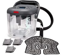 Arctic Ice Clear - Máquina de hielo para terapia de agua fría circulante Gen 2, para rodilla, codo, hombro, dolor de espalda, hinchazón, esguinces, lesiones (Arctic Ice Clear) (con almohadilla