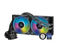 ARCTIC Liquid Freezer II 280 A-RGB - Refrigeracion Liquida PC, All-in-One AIO para CPU con A-RGB, Intel y AMD, Velocidad del Ventilador: 200-1900 rpm, Compatible con LGA 1700 - Negro
