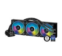 ARCTIC Liquid Freezer II 360 A-RGB - Refrigeracion Liquida PC, All-in-One AIO para CPU con A-RGB, Intel y AMD, Velocidad del ventilador: 200-1800 rpm, Compatible con LGA 1700 - Negro