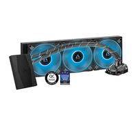 ARCTIC Liquid Freezer II 420 RGB (incl. Controller) - Disipador líquido All-in-One para CPU con RGB, pompa eficiente controlada por PWM, Velocidad del Ventilador: 200-1900 RPM, compatible con LGA1700