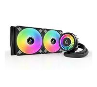ARCTIC Liquid Freezer III 280 A-RGB (negro) - Refrigeracion Liquida PC | AIO para CPU, Intel y AMD, Bomba eficiente controlada por PWM, Ventilador: 200-1900 rpm, LGA1851 y LGA1700 Contact Frame