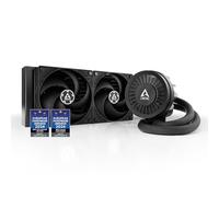 ARCTIC Liquid Freezer III 280 - Refrigeracion Liquida PC, AIO para CPU, Intel y AMD, Bomba eficiente controlada por PWM, Ventilador: 200-1700 RPM, LGA1851 y LGA1700 Contact Frame - Negro