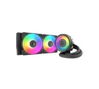ARCTIC Liquid Freezer III Pro 240 A-RGB - Enfriador de CPU AIO, 2 x 120 mm Refrigeración por Agua, 38 mm Radiator, Bomba PWM, Ventilador VRM, AMD AM5/AM4, Intel LGA1851/1700 Marco de Contacto - Negro