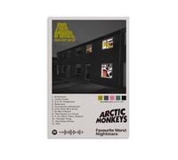 Arctic Monkeys Favourite Worst Nightmare Impresión de Imagen Artística para Decoración Moderna de Dormitorio Familiar y Sala de Estar Sin Marco 30,5 x 45,7 cm