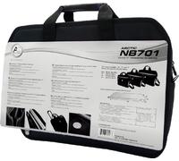 ARCTIC NB 701 maletines para portátil 43,2 cm (17") Maletín Negro - Funda (Maletín, 43,2 cm (17"), 1,4 kg, Negro)