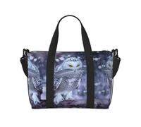Arctic Owl - Bolsa bandolera portátil para mujer, adecuada para gimnasio, entrenamientos, viajes y viajes