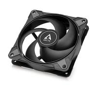 ARCTIC P12 Max - Ventilador PC 120mm, Fan 120mm, Ventilador de caja de alto rendimiento, Controlado PWM 400-3300 rpm, Optimizado para la presión estática, Modo 0dB, Rodamiento Fluidodinámico - Negro