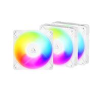 Ventilador suplementario Arctic Freezer P12 Pro Reverse A-RGB 120 mm 3000 RPM pack 3 con PWM e iluminación RGB