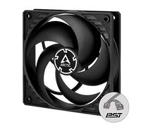 ARCTIC P12 PWM PST CO - Ventilador PC 120mm, Fan 120mm, Ventilador de Caja para CPU con PWM Sharing Technology (PST), Motor Muy Silencioso, Funcionamiento Continuo, 200-1800 rpm (0 rpm <5%) - Negro