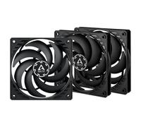 ARCTIC P12 Slim PWM PST (3 Pack) - PC Fan, 120mm Fan, PC Case Fan with PWM Shari