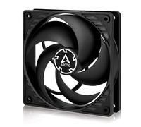 ARCTIC P12 TC - Ventilador PC 120mm, Fan 120mm, Ventilador de Caja para CPU con Control de Temperatura, Motor Muy Silencioso con Exclusivo Sistema Antivibración, Computadora, 350-1800 rpm - Negro