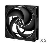 ARCTIC - P12 Value Pack Carcasa del ordenador Ventilador 12 cm Negro
