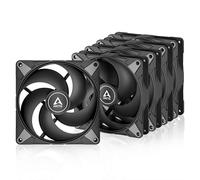 ARCTIC P14 Max (5 Piezas) - Ventilador PC 140mm, Fan, Ventilador de Caja para CPU, Ventilador de caja de alto rendimiento, Controlado por PWM 400-2800 rpm, Para presión estática, Modo 0dB - Negro